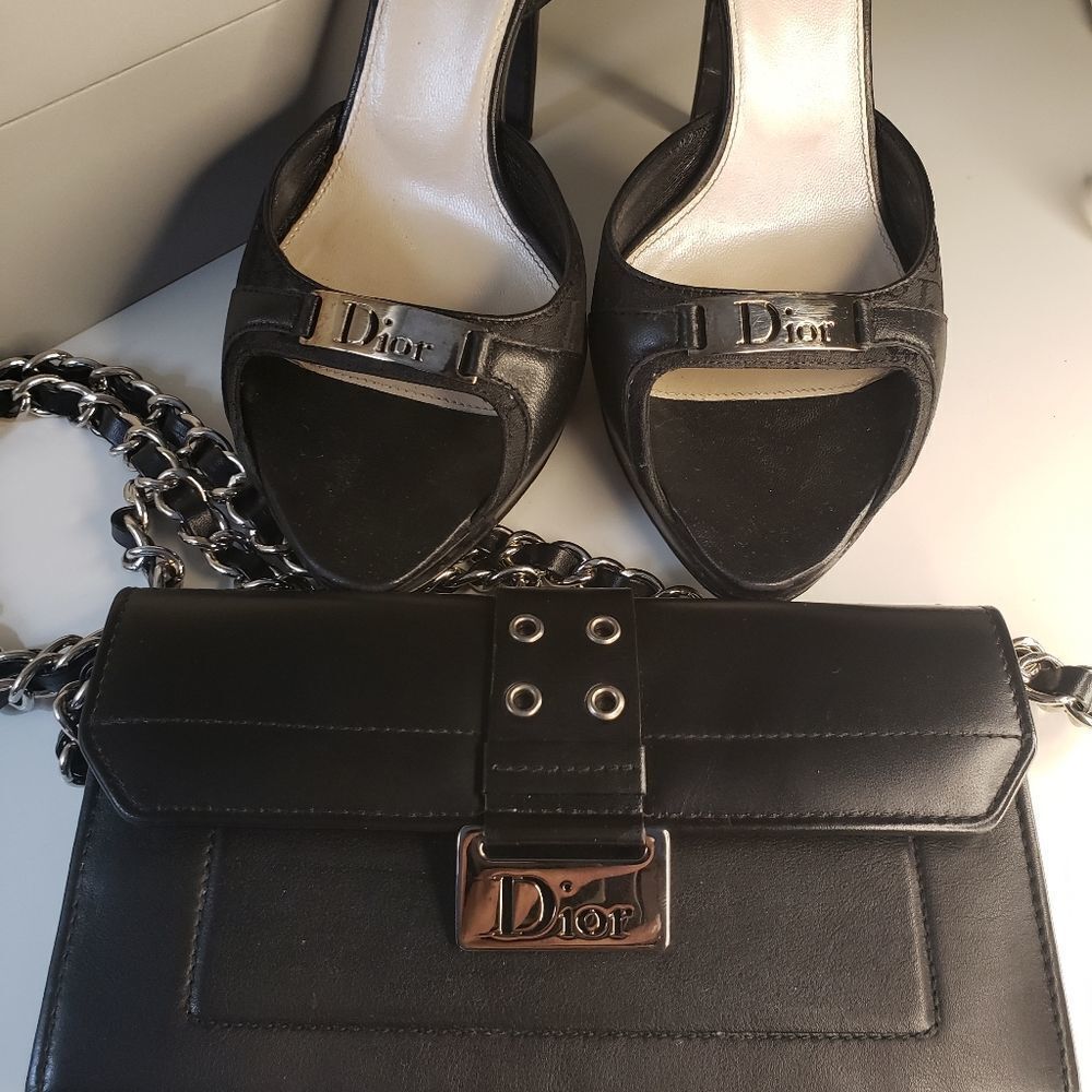 Dior Leather Wallet and Heels Bundle - Picture 9 of 16